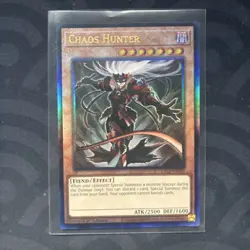 Chaos Hunter 1st Edition Prismatic Ultimate Rare RA02-EN007 Yu-Gi-Oh! - Image 1