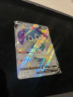 Pokemon Indeedee V SV114/SV122 2021 Pokemon Full Art Shiny Ultra Rare Holo Card! - Image 2