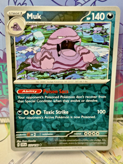 Muk 127/198 LP Pokemon Card | SV01: Scarlet & Violet Base Set Reverse Holo - Image 1