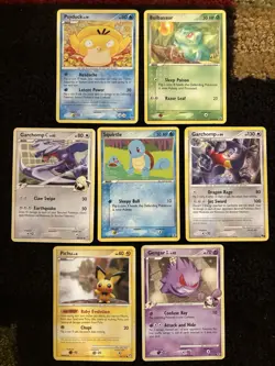 Pokemon Card Lot - 7x- Rare/Uncommon/Common- MP - Image 1