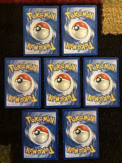 Pokemon Card Lot - 7x- Rare/Uncommon/Common- MP - Image 2