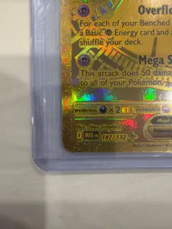 Pokemon Mega Gardevoir EX Mega Ultra Rare Gold Card Pack Fresh NM Single Card - Image 2