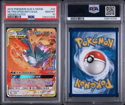 Moltres Zapados Articuno GX Hidden Fates Card 44/68 PSA 10 Pokemon TCG - Image 3
