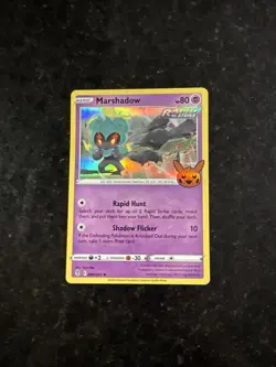 2023 Pokemon Marshadow Trick Or Trade Holo Card 80/203 - Image 1
