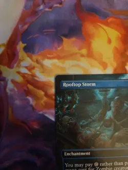 FOIL Rooftop Storm Innistrad Remastered Magic MTG Enchantment CARD 1x (0306) - Image 2