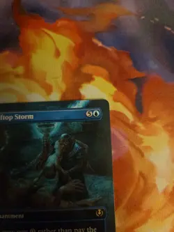 FOIL Rooftop Storm Innistrad Remastered Magic MTG Enchantment CARD 1x (0306) - Image 3