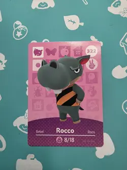 Rocco 322 Animal Crossing Amiibo Card Series 4 - Image 1
