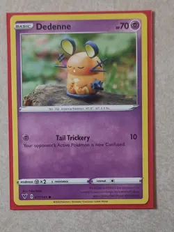 Dedenne 077/185 Pokemon Trading Card Game Swsh04: Vivid Voltage Regular - Image 1