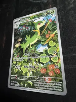 Pokemon TCG Servine SV10.5 Black Bolt Illustration Rare Mint Card 088/086 - Image 3