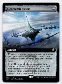 Geometric Nexus [404] C21 Rare Extended Art Non-Foil [MTG Card English] - Image 1