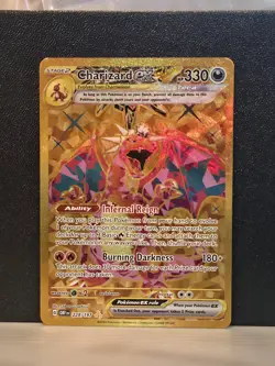 Pokemon TCG Charizard EX Obsidian Flames Holo Hyper Rare Card 228/197 - Image 1