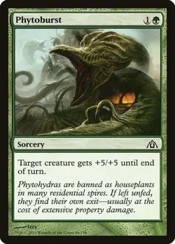 Phytoburst 2x FOIL DGM MTG Dragon's Maze Common MINT green - Image 1