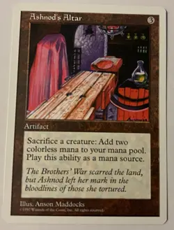 Ashnod's Altar Chronicles Regular 1997 MTG - Magic The Gathering - Vintage - Image 1