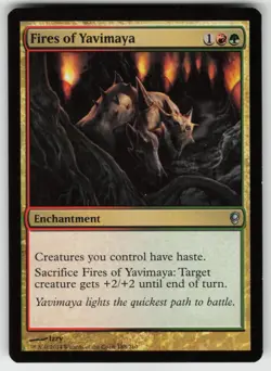 MTG Fires of Yavimaya U Conspiracy 188 LP - Image 1