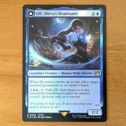 Jill, Shiva's Dominant - Pre-release Foil Stamped Promo - Final Fantasy MTG - Image 1
