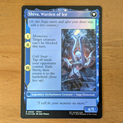 Jill, Shiva's Dominant - Pre-release Foil Stamped Promo - Final Fantasy MTG - Image 4