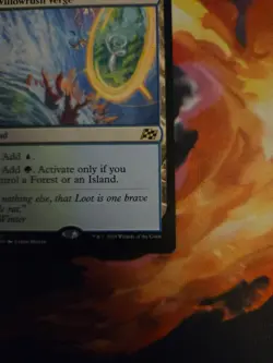 MTG Aetherdrift R Willowrush Verge #0270 - Image 4