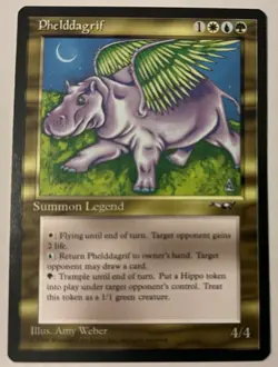 Phelddagrif Alliances Regular 1996 MTG - Magic The Gathering Vintage - RARE - Image 1