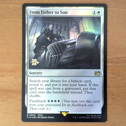 From Father to Son - Pre-release Foil Stamped Promo - Final Fantasy MTG - Image 1