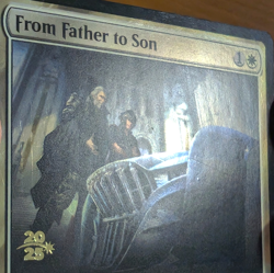 From Father to Son - Pre-release Foil Stamped Promo - Final Fantasy MTG - Image 2