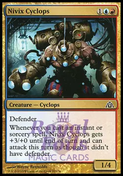 Nivix Cyclops 2x FOIL DGM MTG Dragon's Maze Common MINT blue red - Image 1