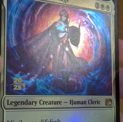 Minwu, White Mage - Pre-release Foil Stamped Promo - Final Fantasy MTG - Image 2
