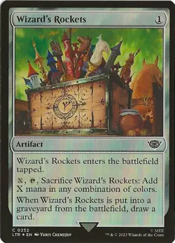 Wizard's Rockets 252 Common MTG Lord of the Rings Middle Earth NM/M - Image 1