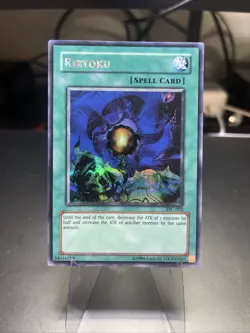 Yugioh! Riryoku - TSC-002 - Secret Rare - Limited Edition Moderately Played, - Image 1