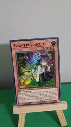 Yugioh Traptrix Vesiculo MP22-EN063 Super Rare Tin Of The Pharaoh's Gods - Image 2