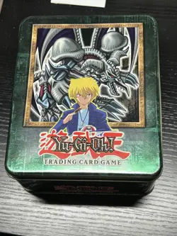 YUGIOH 2003 JOEY WHEELER B SKULL DRAGON TIN EMPTY USED NO CARDS TIN ONLY. - Image 1