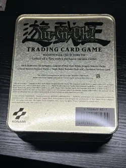 YUGIOH 2003 JOEY WHEELER B SKULL DRAGON TIN EMPTY USED NO CARDS TIN ONLY. - Image 2
