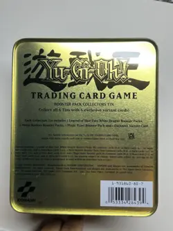 Yugioh collector tin 2002 Blue Eyes White Dragon - NO CARDS, TIN ONLY - Image 2