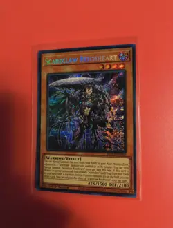 1X Yugioh Scareclaw Reichheart MP23-EN068 Prismatic Secret Rare 1st Edition NM - Image 2