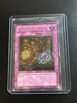 Yugioh Chain Burst RDS-EN056 Ultimate Rare Unlimited LP Rise of Destiny - Image 1