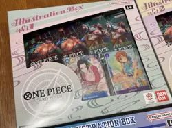 One Piece Trading Card Game - Illustration Boxes Volumes 1-4 - New/Sealed - Image 3