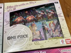 One Piece Trading Card Game - Illustration Boxes Volumes 1-4 - New/Sealed - Image 4