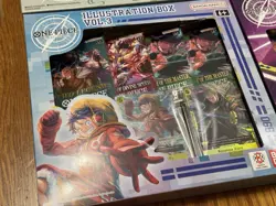 One Piece Trading Card Game - Illustration Boxes Volumes 1-4 - New/Sealed - Image 5
