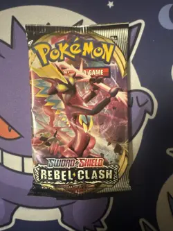 Pokemon Rebel Clash Booster Pack 10 Cards Pack NEW SEALED - Image 1