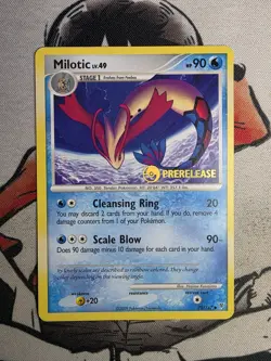 Milotic 70/147 2009 Pokemon Supreme Victories Prerelease Promo LP Card - Image 1
