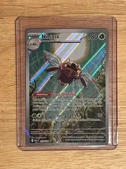Ninjask 137/132 Pokemon Card Illustration Rare Mega Evolutions - Image 1