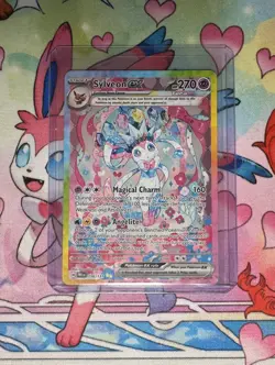 Pokemon Sylveon EX Sir 156/131 Prismatic Evolutions Holofoil Card 2025 English - Image 1
