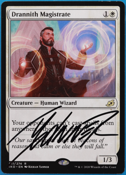 Drannith Magistrate Ikoria: Lair of Behemoths NM SIGNED CARD (505033) ABUGames - Image 1