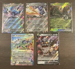 Pokemon 5 Card Lot - EX Ultra Rares NM - Image 1