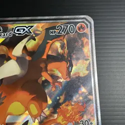Reshiram & Charizard GX SM201 Full Art JUMBO Black Star Promo Pokemon Card - Image 4