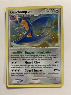 Pokemon Garchomp Holo Card 5/147 Supreme Victors Series - Image 1
