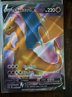 Charizard V SWSH050 SWSH: Sword & Shield Promo Cards Holo - Image 1