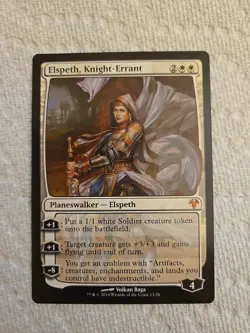Elspeth, Knight-Errant Modern Magic: The Gathering Event Deck NM - Image 1