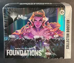Magic The Gathering MTG Foundations Collector Booster Box English SEALED NEW 🚀 - Image 1