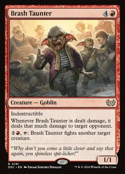 1 x Brash Taunter - Commander: Duskmourn: House of Horror - NM-Mint - MTG - Image 1