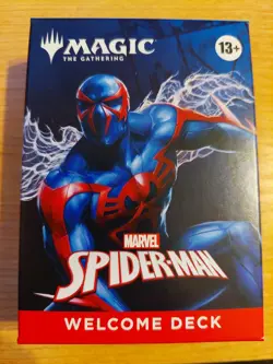 Magic the Gathering: Spiderman Welcome Deck (Blue) - Near Mint NM - Image 1